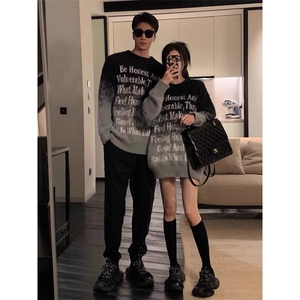 男女款毛衣针织衫字母款圆领 P47 YL002图片