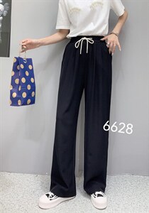 夏季冰丝阔腿裤图片