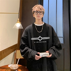 特p38控68满天星50棉圆领卫衣MW2499，男装卫衣，电商B370