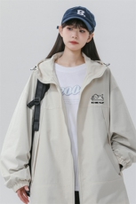 2024中性新款户外夹克外套浅蓝色外套F6383P65控98，男装夹克，电商A268