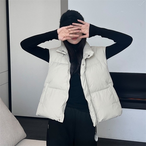 2023冬季新款个性休闲马甲羽绒服图片
