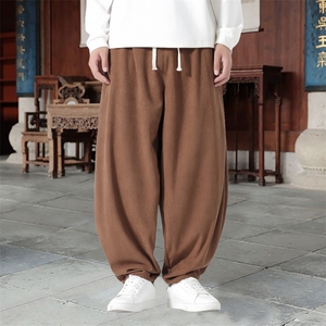 男士休闲裤灯芯绒长裤宽松灯笼裤哈伦裤裤   XZ1512-2523-P50图片