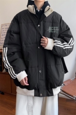 ！2024冬季新款男士立领棉衣潮牌撞色棉服外套MY201特P80，男装棉衣，电商B220