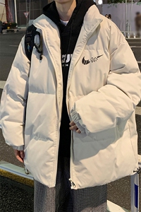 秋冬新款韩版加厚保暖立领宽松棉服外套男MY62030 P115控138图片