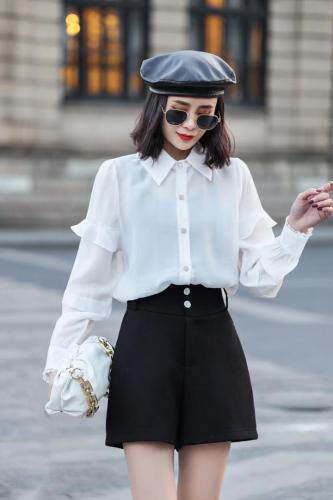 衬衫，女装衬衫，娇姿百合