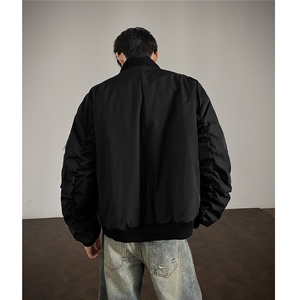 特P90 立领短宽飞行加厚棉衣棉服男MY1913图片