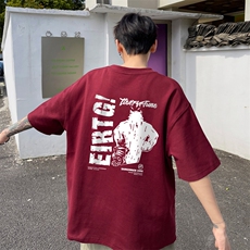 量大优供视频230g重磅纯棉短袖T恤男NT241-特P19控38，男装T恤，电商B367