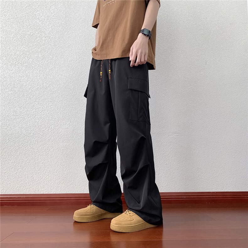 褶皱夏季速干休闲裤K111模特酒店92%聚酯纤维8%氨纶(S-2XL)TP28,男装休闲裤,电商A088