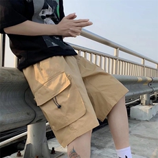 夏季2022潮流男款日系工装短裤休闲百搭学生五分裤K2581-P30，男装休闲裤，星座512-2