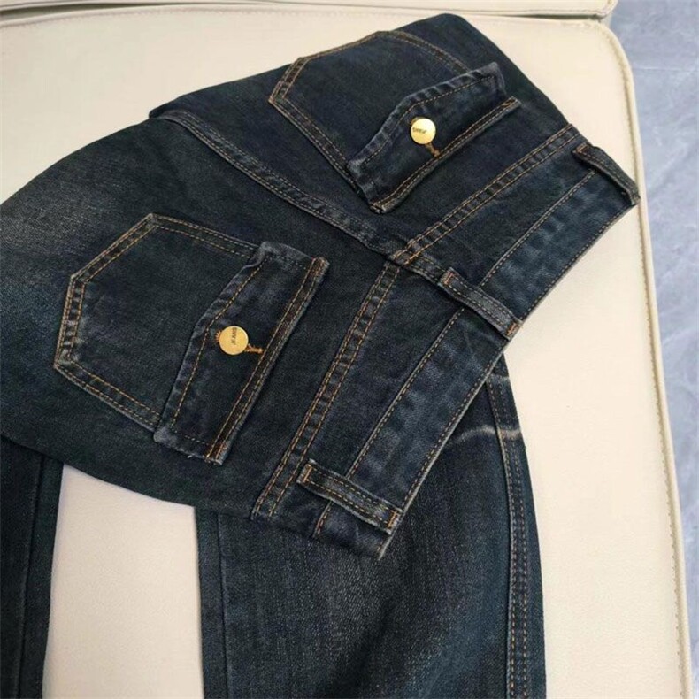现货设计感复古微喇牛仔裤女水洗美式新款胖mm马蹄裤子ZC122-p50,男装牛仔裤,星座1008