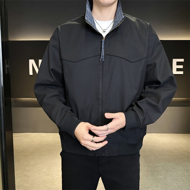 现货春季美式户外夹克男新款高街设计感百搭痞帅外套JK02617-P70图片