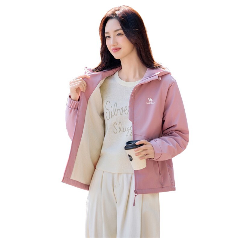 现货秒发2025冬装新款韩版休闲加厚保暖派克服棉衣棉服外套,女装派克服,星宇服饰