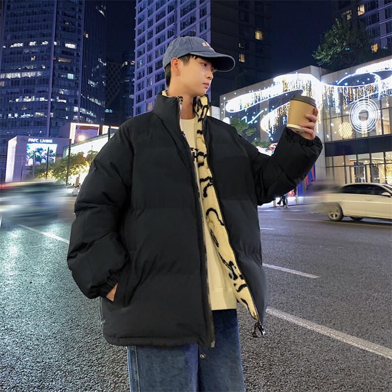 港风2026新品冬季宽松情侣装男装棉衣棉服冬装加厚外套D003-P88,男装棉衣,星座717