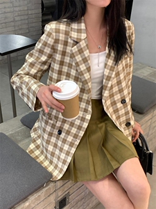 春款西装3色2码图片