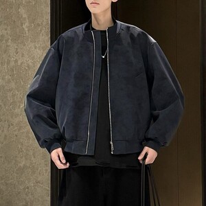 现货 得物 抖音品质 春秋皮夹克扎染皮衣外套 JK321 P65图片