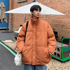 冬季棉衣男加厚棉袄外套ins情侣款面包棉服M0707-P108，男装棉衣，星座308B-1