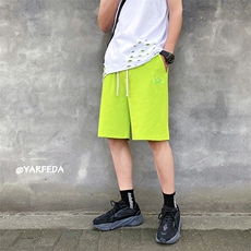 703-DK210-P30夏季男士基础款卫裤休闲短裤薰衣草紫色，男装牛仔裤，星座703