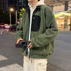 双面穿外套新款夹克男士潮百搭工装上衣高端简约JK02553-P83，男装夹克，星座308B-2