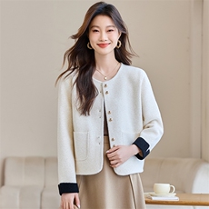 时尚减龄针织开衫女春装2025新款设计感好看别致休闲百搭毛衣外套，商品下架区，韩然一族