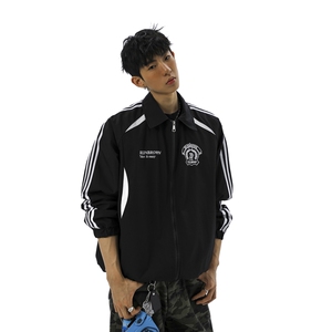 美式学院风刺绣设计大码M-5XL无影墙棒球服夹克男JK78073P79控128图片