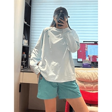 美式高街解构工艺速干长袖T恤男女款防晒罩衫户外运动潮牌骑行服，男装防晒衣，电商A486