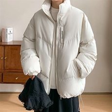 美式棉服男女外套冬季新款宽松立领潮牌加厚保暖面包棉袄JM8023，男装棉衣，星座516A