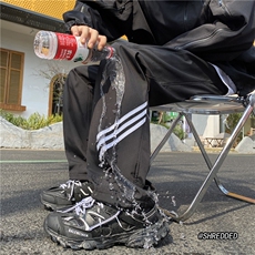 23冬季加绒条纹冲锋裤常规K23515-p45控58加绒K23515JR-p55控68，男装休闲裤，电商B315