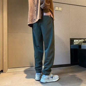 男秋季新款港风休闲裤X2713P36图片