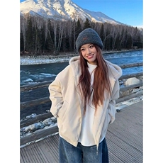 网图慎上荔枝纹皮座山雕加绒连帽保暖棉服男女同款MP7826-特价P85，男装棉衣，电商A007