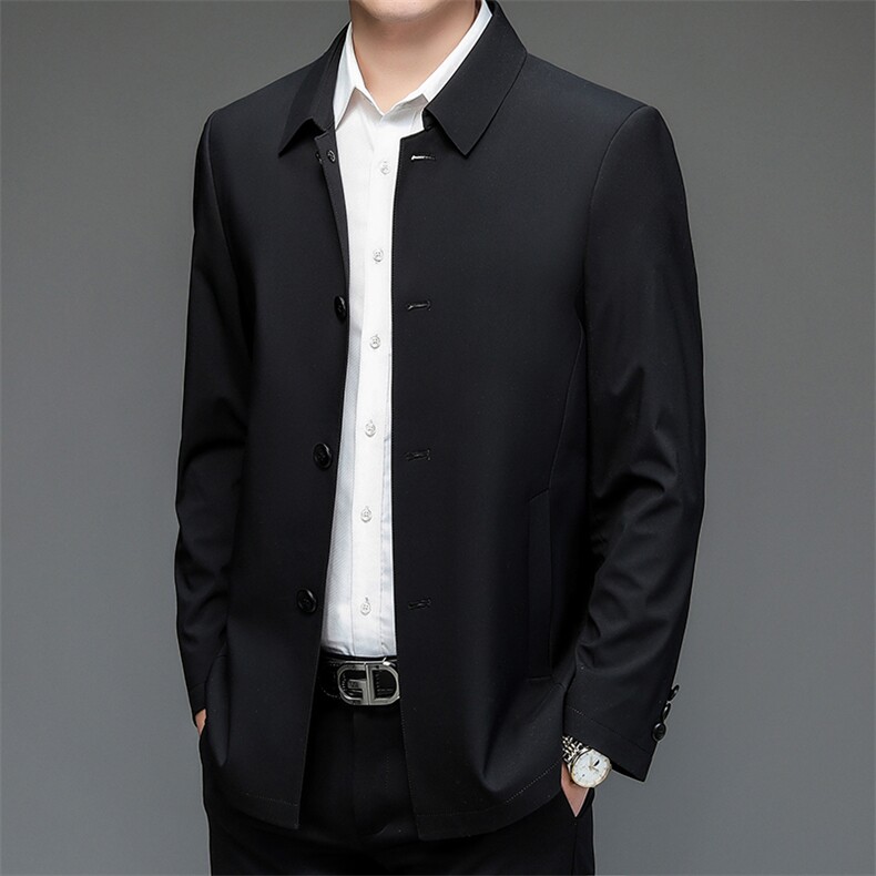 ZL2230秋冬新款2023年男士休闲长袖翻领夹克外套P90,男装夹克,电商B360