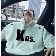 面底同色华棉小标刺绣立体印花卫衣WY007特P48M-3XL，男装卫衣，电商B325