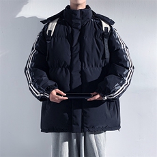港风2026新品冬季宽松情侣装男装棉衣棉服冬装加厚外套D001-P105，男装棉衣，星座717