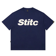 夏季美式休闲痞帅重磅字母印花短袖T恤男宽松潮牌上衣百搭体恤衫，男装T恤，星座1210-1