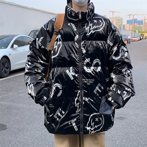 （）卡通版权立领轻薄情侣学生男士面白鸭绒羽绒服男 控199图片