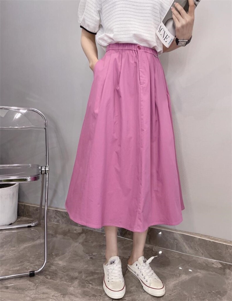 半裙，女装半身裙，曼希野