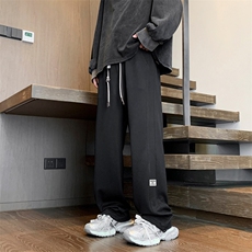 秋冬加绒加厚舒适百搭休闲卫裤时尚K938常规特批32加绒特批42，男装休闲裤，星座718-1