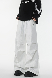 8XL-M 新款速干肌理感直筒工装裤男宽松早秋休闲裤阔腿裤K9172P68图片