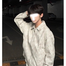 722-P62美拉德皮衣外套男春秋款复古高街vintage飞行夹克，男装皮衣，电商B323A