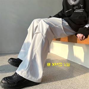 XZ616 春季新款设计感微喇休闲西装裤 TY308 P55控68图片