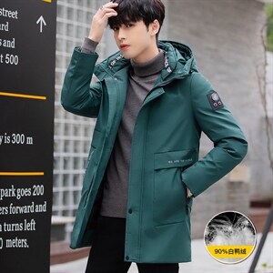 主推90%白鸭绒M-8XL大码中长羽绒服109-2198-P205.2220报告，男装羽绒服，星座109