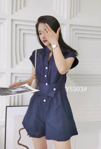 棉麻料连体裤，女装连体裤，YO\VLF雅洛菲