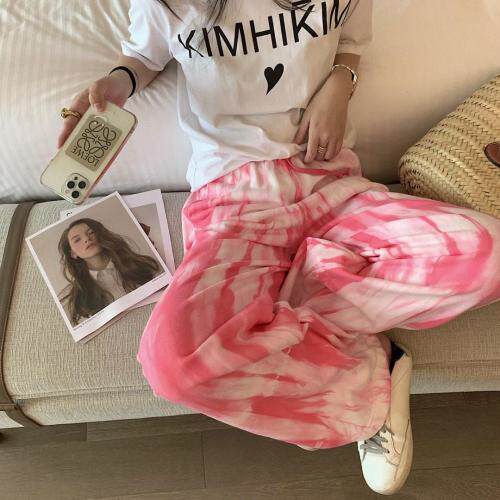 82188扎染卫裤，女装休闲裤，XTZ style