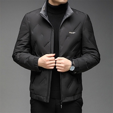 厚款保暖羽绒服男2023冬季新款男装中年新款商务休闲立领外套，男装羽绒服，电商B212（原钱塘6029）