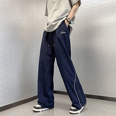 K1166-P34夏季宽松型拉链潮流运动裤，男装休闲裤，星座1501-1