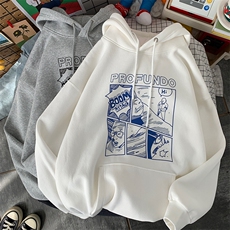 高点击高转化中性风卫衣男连帽宽松外套X-416B-1-WL114-P45限58，男装卫衣，星座416B-1
