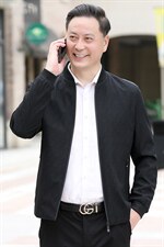 B-N9961男士2023年秋季新款长袖中老年休闲拉链夹克棒球领潮流P63，男装夹克，电商B360