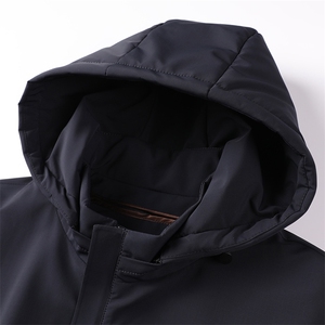 冬季新款商务休闲羽绒服男装中年可脱卸内胆连帽上衣男士厚款外套图片