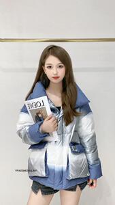 【现货】2021冬季新款 渐变羽绒服图片