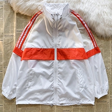 夏季立领防晒衣男士港风薄款夹克外套透气防晒服皮肤衣F0883-P40，男装衬衫，星座308B-1