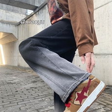 XZ616大码早秋季新款百搭设计感休闲渐变牛仔裤TY501P55控68，男装牛仔裤，星座512A（原616）